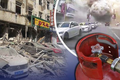 Gasexplosion erschüttert chinesische Metropole