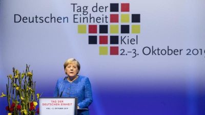 Merkels „große Schlussrede“ zum Tag der Deutschen Einheit