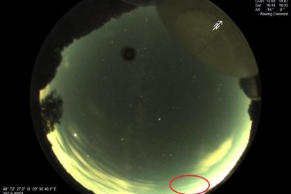 Feuerball über Süddeutschland war wohl Meteoroid