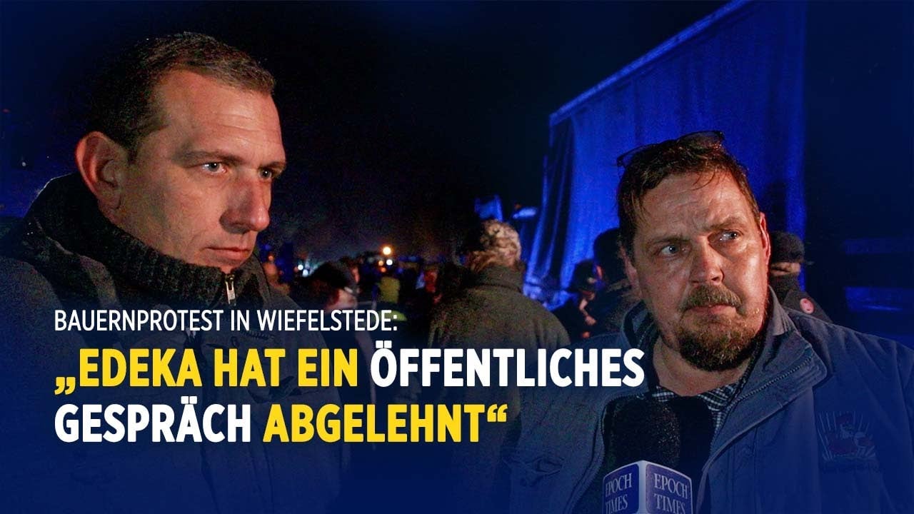 Bauernprotest: „Das Gespräch mit Edeka muss vor allen Augen passieren“