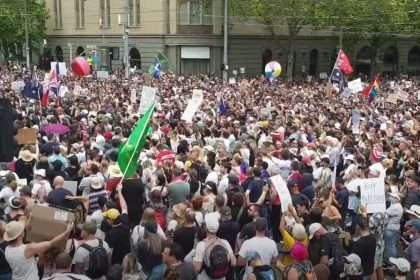 Massenproteste in Melbourne gegen neues Pandemie-Gesetz
