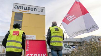 Rund 2.500 Amazon-Beschäftigte beteiligen sich an Streik