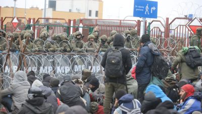„Unsere Soldaten wissen, dass die Migranten nach Deutschland wollen“