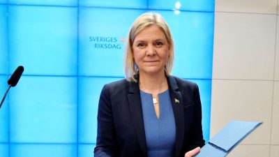Schwedens Parlament wählt Magdalena Andersson erneut zur Regierungschefin