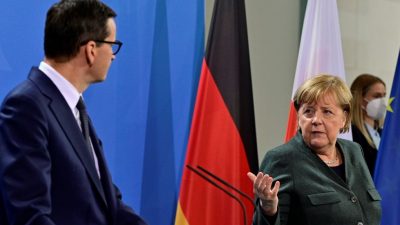 Merkel wirft Belarus „hybride Attacke“ zur Destabilisierung der EU vor