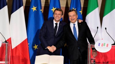 Frankreich und Italien unterzeichnen Freundschaftsvertrag