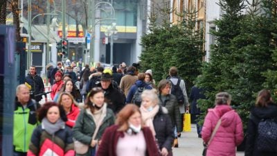 Black Friday: Fast 50 Prozent mehr Besucher in Innenstädten