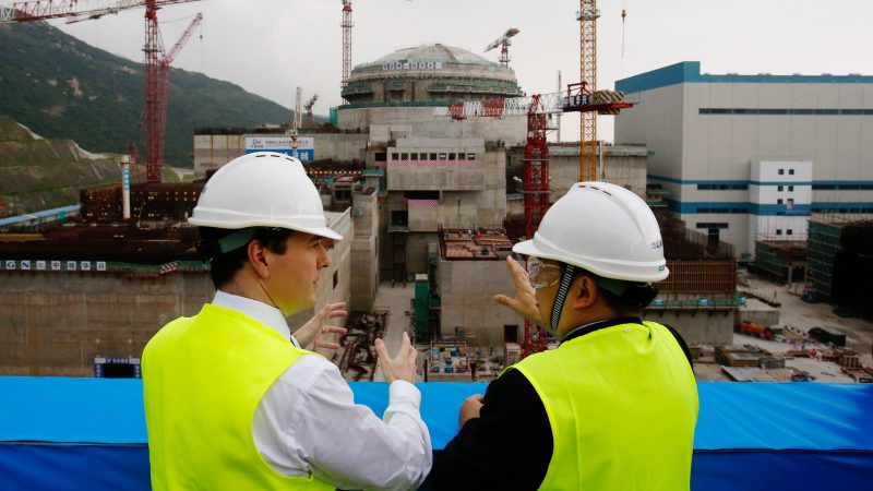 Auf der Baustelle eine Kernkraftwerks in Taishan, China. Foto: Bobby Yip/Getty Images