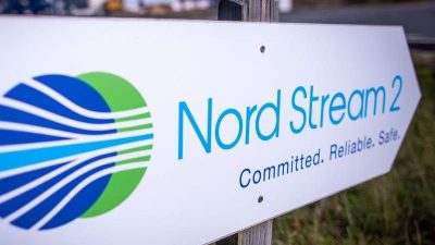 Zertifizierung von Nord Stream 2 nicht im ersten Halbjahr 2022