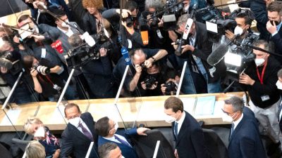 Ex-Kanzler Kurz nimmt Abschied aus der Politik – auch Blümel tritt zurück