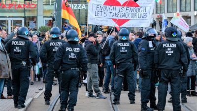 Krawalle in Bautzen: Polizeigewerkschaft Sachsen äußert scharfe Kritik an Politik