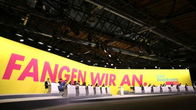 Zweimal über 90 Prozent: Parteitage von SPD und FDP billigen Ampel-Vertrag