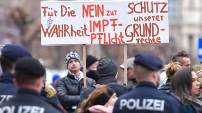 Brandenburg verbietet Großdemonstrationen mit über tausend Teilnehmern