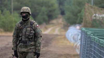 Polen meldet Soldaten an der Grenze zu Belarus als vermisst