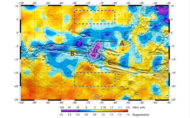 Kartierung des Mars