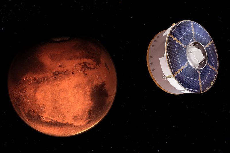 Blick auf den Mars