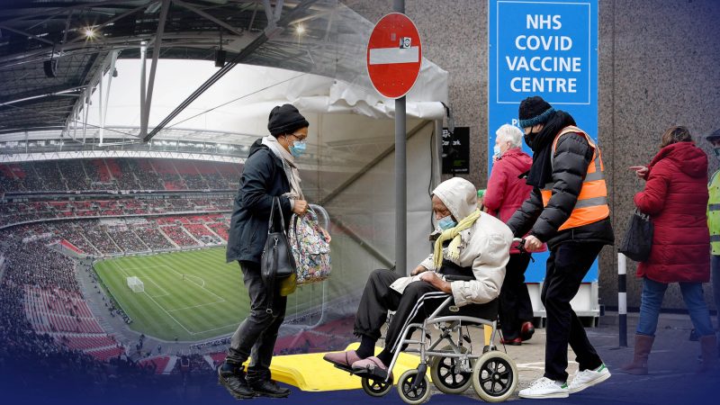 Wembley wird zum Impfzentrum – Immer mehr Spielabsagen im Fußball