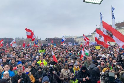 „Nein zum Impfzwang“ – Rund 44.000 protestieren in Wien gegen Maßnahmen