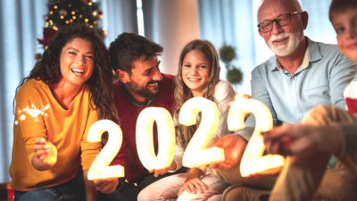 Vorsätze für 2022: Mehr Zeit für Familie und Freunde