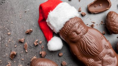 Schkoladen-Weihnachtsmann
