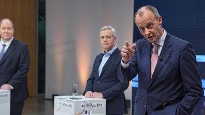 CDU-Triell: Merz, Röttgen und Braun oft einer Meinung