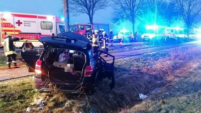 Glatte Straßen in Teilen Deutschlands – Hunderte Unfälle