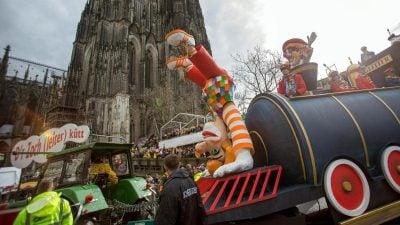 Nordrhein-Westfalen richtet zum Karneval „Sicherheitszonen“ ein