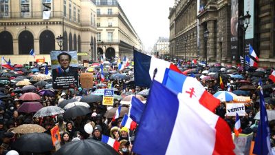 Über Hunderttausend demonstrieren in Frankreich – Zehntausende in Deutschland