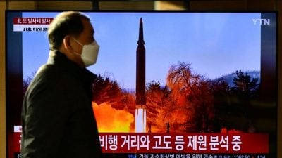Nordkorea feuert „unbekanntes Projektil“ ab