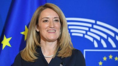 Roberta Metsola zur neuen EU-Parlamentspräsidentin gewählt