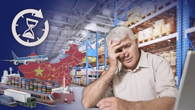Chinesisches Neujahr verschlimmert Lieferketten-Problem