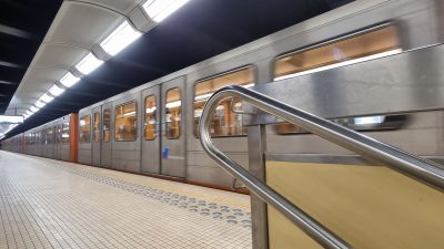 Der Schauplatz des Verbrechens: die U-Bahn-Station «Rogier» in Brüssel.