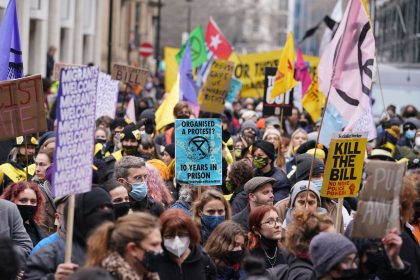 Rütteln am Demonstrationsrecht: Johnsons neues Polizeigesetz sorgt für Empörung
