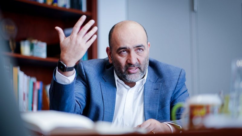 Omid Nouripour will Bundesvorsitzender der Grünen werden.