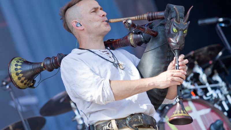 Boris Pfeiffer hier bei einem Auftritt im Jahr 2014 mit seiner In Extremo beim Musikfestival «Rock im Park».