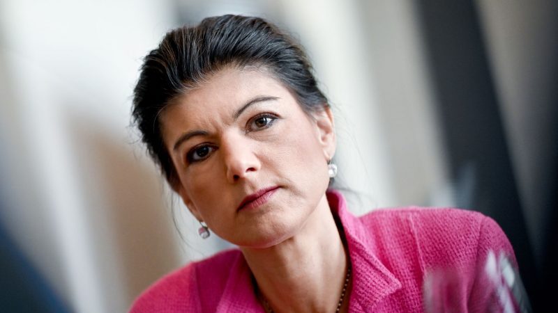 Die Bundestagsabgeordnete Sahra Wagenknecht.