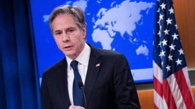 US-Außenminister fordert „sofortige russische Deeskalation“ und Truppenabzug