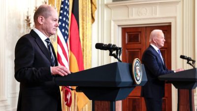 Lob und Kritik nach Scholz-Besuch in Washington