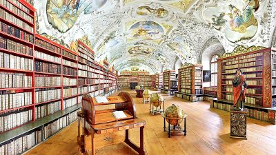 Prag: Kloster und Bibliothek Strahov
