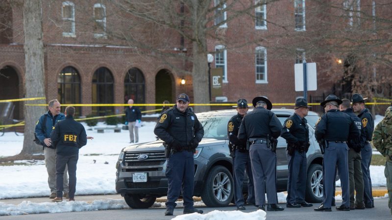 Die Polizei führt eine Untersuchung nach einer Schießerei am Bridgewater College in Bridgewater, Virginia durch.