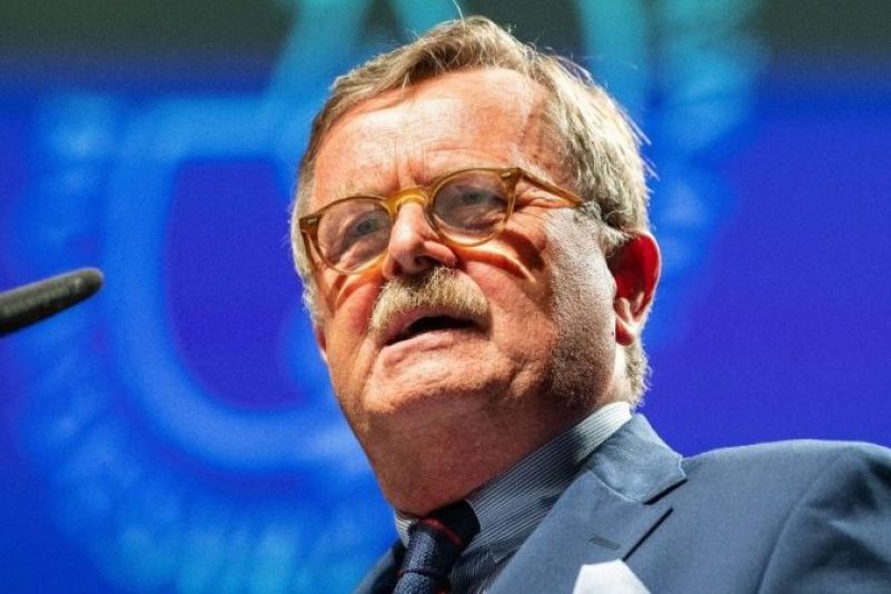 Frank Ulrich Montgomery spricht zu Beginn des 122. Deutschen Ärztetages. (Archivbild)
