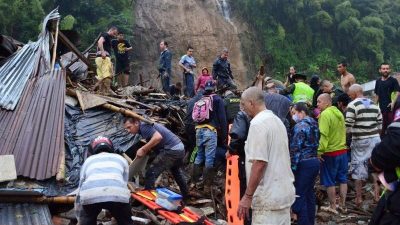 Nach Erdrutsch in Kolumbien: Zahl der Toten steigt