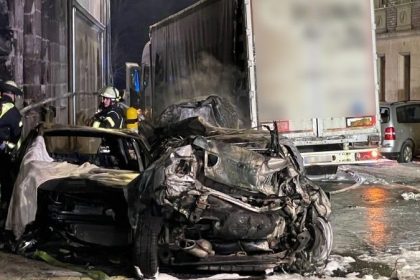 Viele offene Fragen nach Horrorfahrt des Sattelzugs