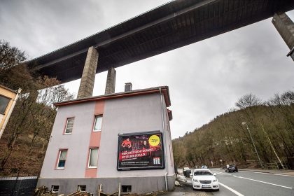 Wenn das Eigenheim unter einer maroden A45-Brücke steht