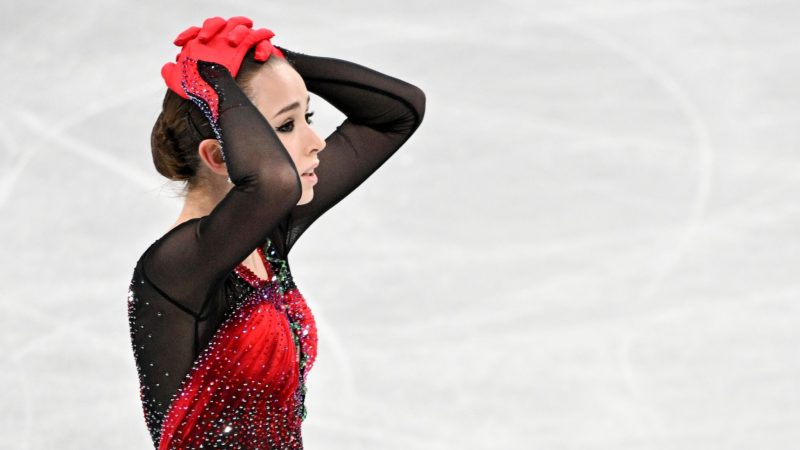 Kamila Walijewa hatte mit dem russischen Team Olympia-Gold gewonnen.