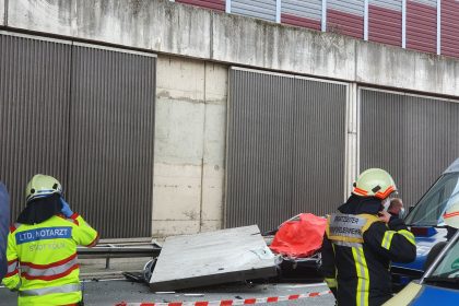 Umgestürzte Lärmschutzwand – Staatsanwaltschaft ermittelt