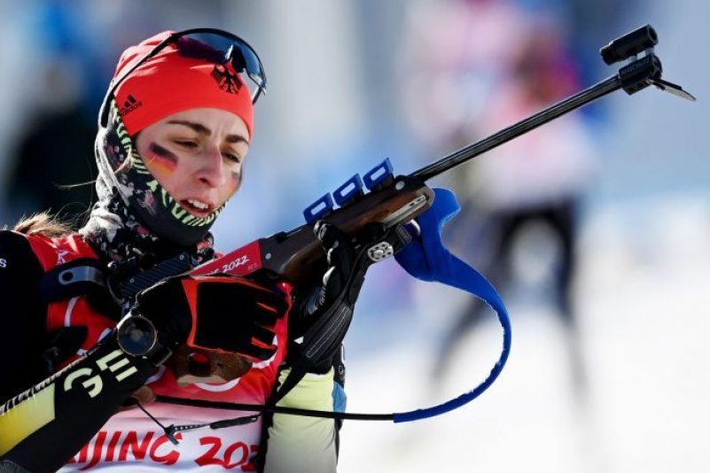 Deutsche Biathletinnen holen Staffel-Bronze