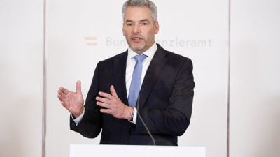 Kanzler Nehammer mit 100-Prozent-Ergebnis zum ÖVP-Chef gewählt