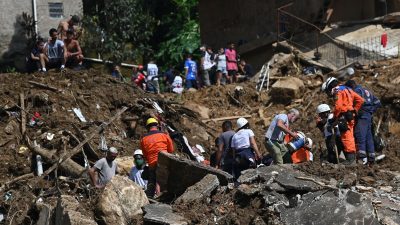 116 Vermisste nach Erdrutsch bei Rio