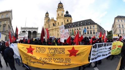 München: Großdemo gegen Nato-Sicherheitskonferenz